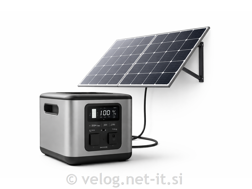 Prenosni hranilnik za balkonsko sončno elektrarno 2000Wh