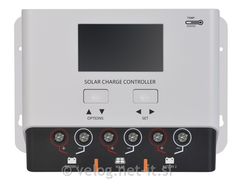 Solarni regulator DUO 20A 12V/24V Srne