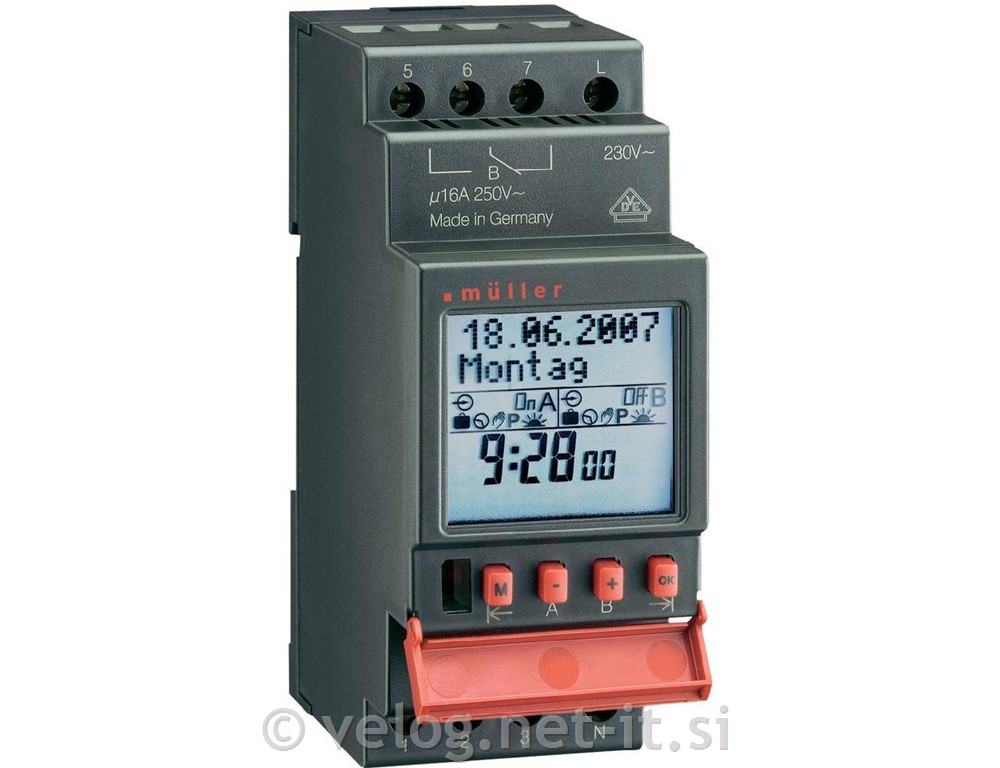 12V digitalni timer z LCD prikazovalnikom