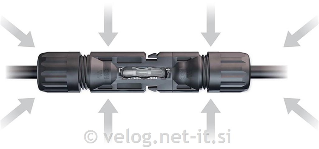 Solarni konektorji MC4 - par