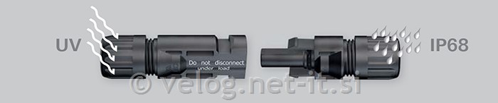 Solarni konektorji MC4 - par