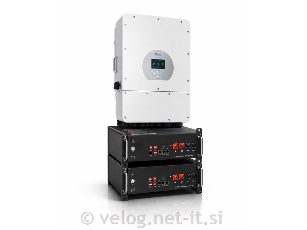 Hranilnik 10kWh Deye za vgradnjo v obstoječo sončno elektrarno