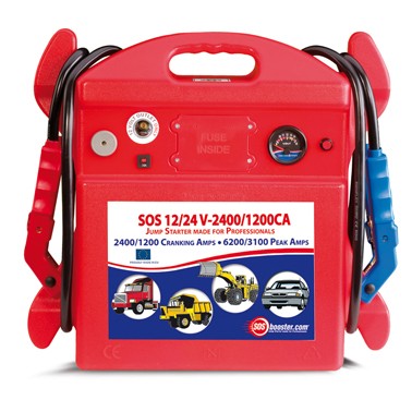 SOS starter booster 12/24V 1600/800CA