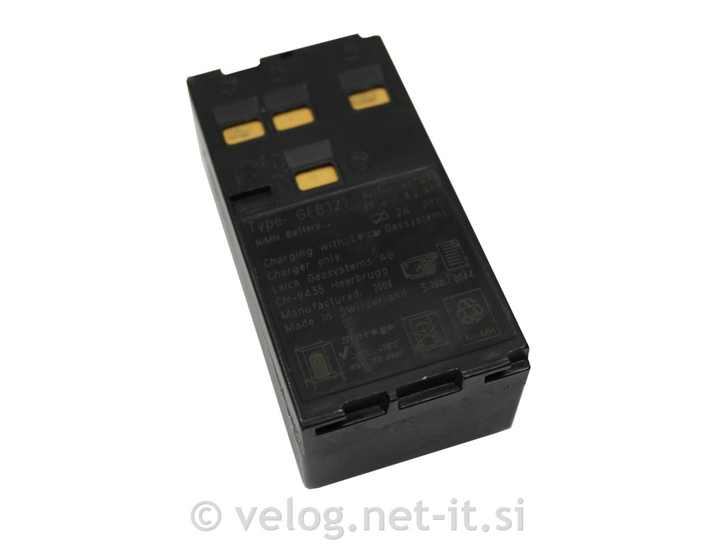 Obnova baterije Leica GEB121