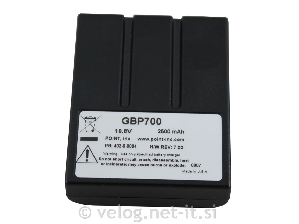 Obnova baterije Sokkia GBP700