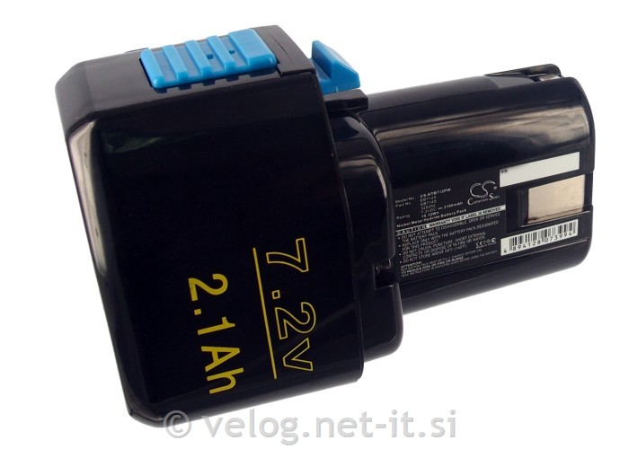 Baterija za Hitachi 7,2V 2100mAh Ni-Mh