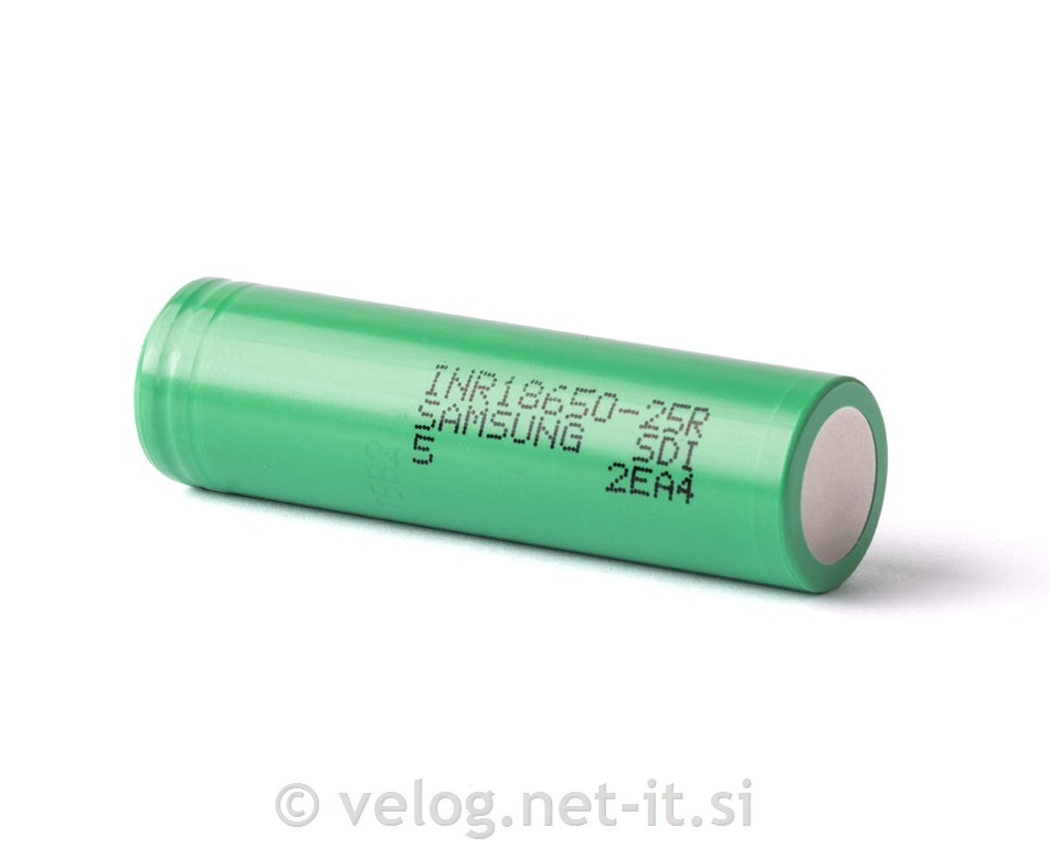 Samsung INR18650 25R 3,6V 2500mAh 20A