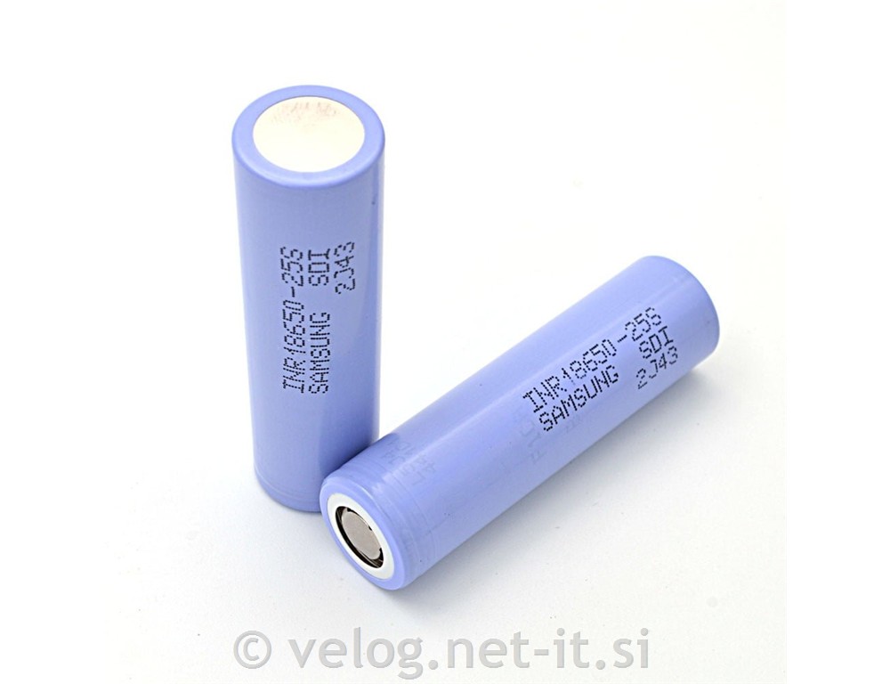 Samsung INR18650 25S 3,6V 2500mAh 25A