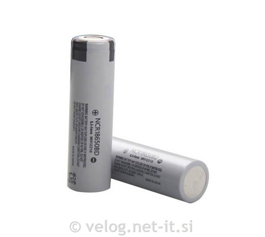 Panasonic NCR18650 BD 3,6V 3100mAh 10A