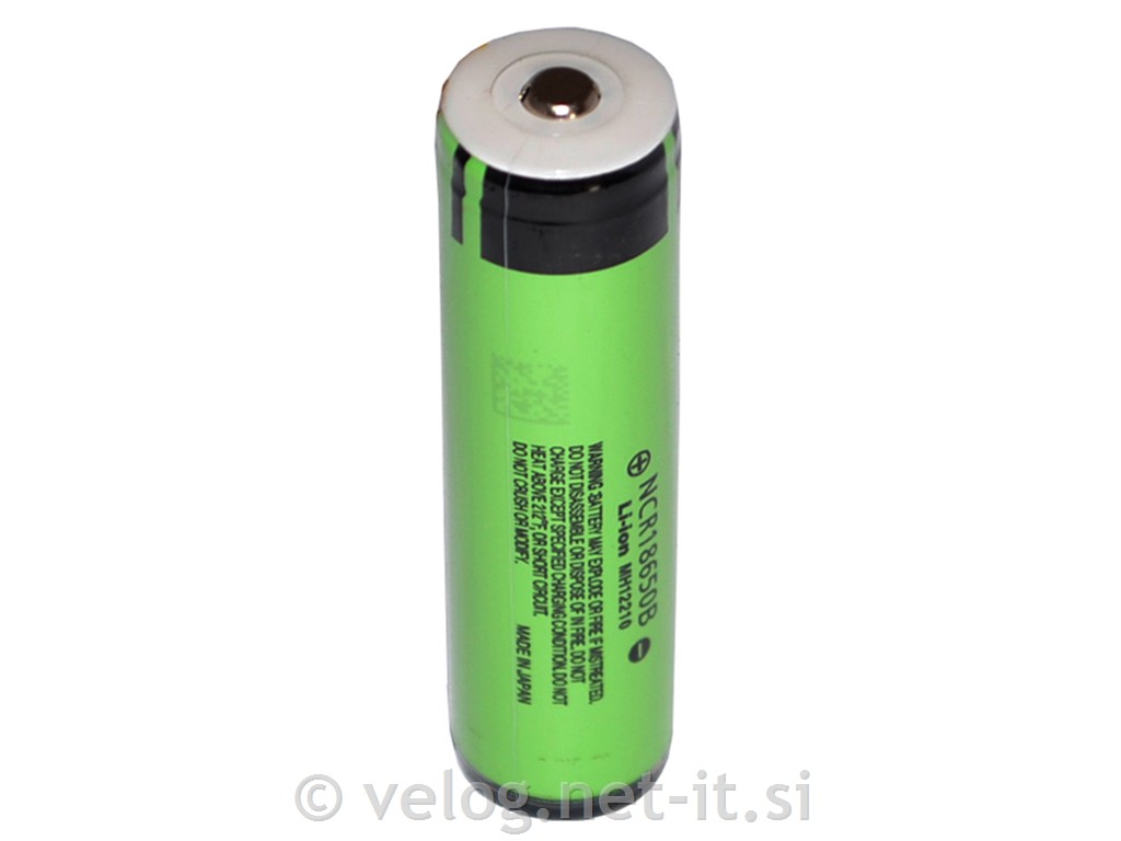Panasonic NCR18650 B 3,6V 3400mAh 6.7A