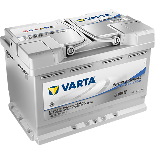 Akumulator Varta Professional Dual Purpose AGM 70Ah / LA70