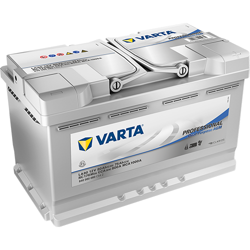 Akumulator Varta Professional Dual Purpose AGM 80Ah / LA80