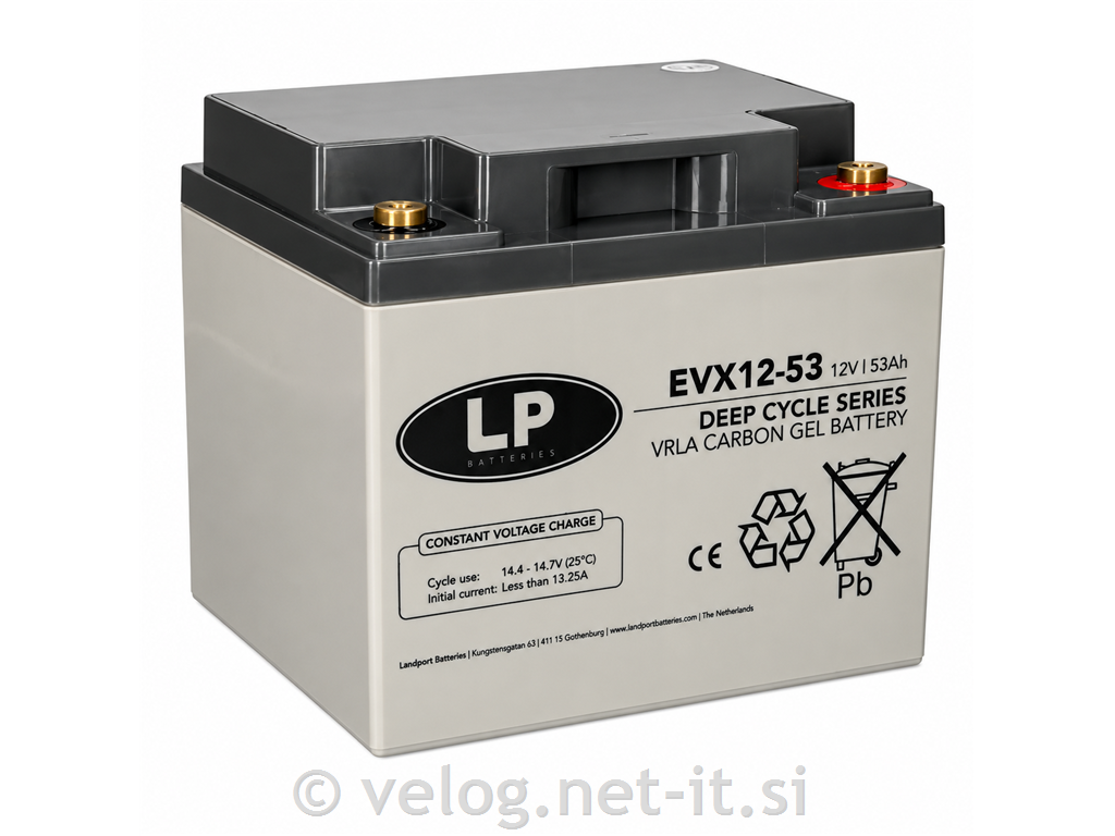 AGM EVX 12V 53Ah Landport