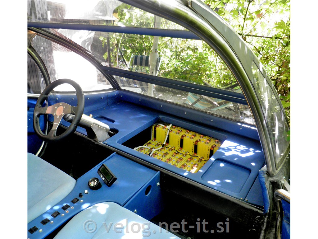 Obnova baterij za e-skuter in e-skiro z LiFePo4 celicami