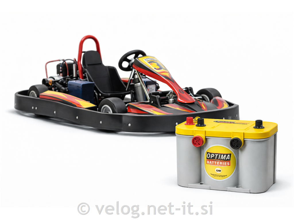 Elektro go-kart in off-road