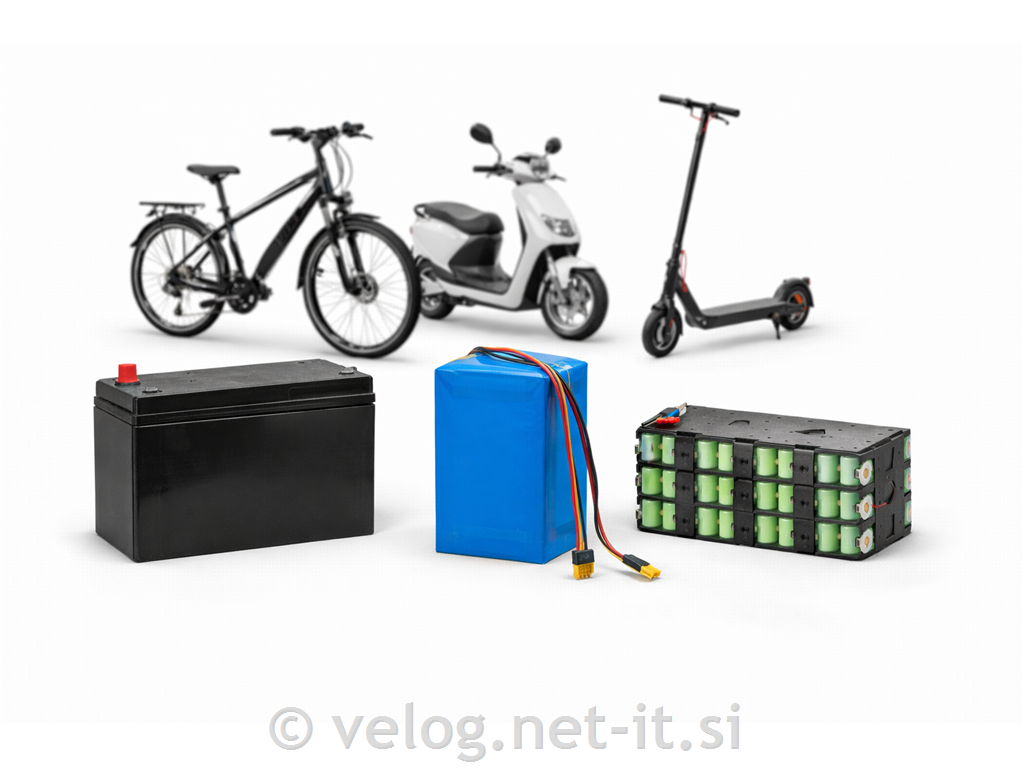 Električno kolo, električni skuter in skiro