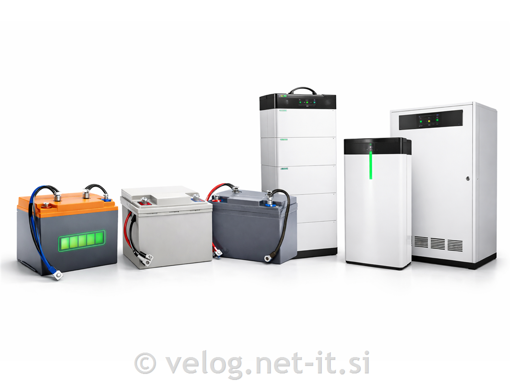 Solarni akumulatorji in baterije