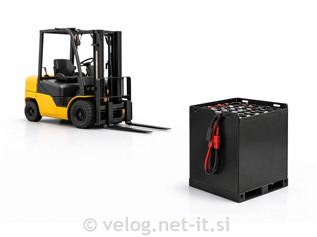 Viličarji - trakcijske baterije z opremo