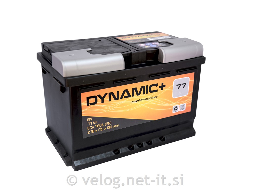 Avto akumulatorji DYNAMIC Plus