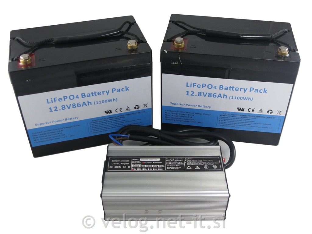 Li-ion baterije za invalidske vozičke