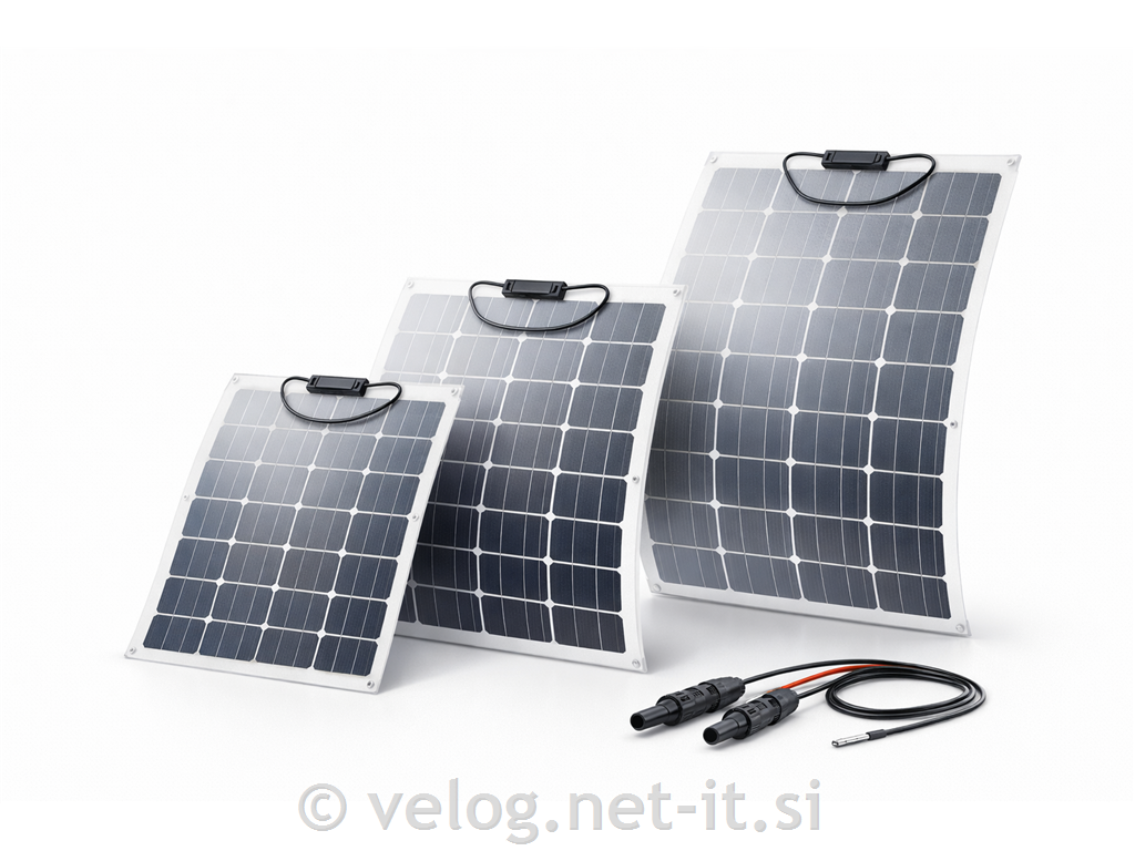 Ultra lahki fleksibilni in transparentni solarni moduli