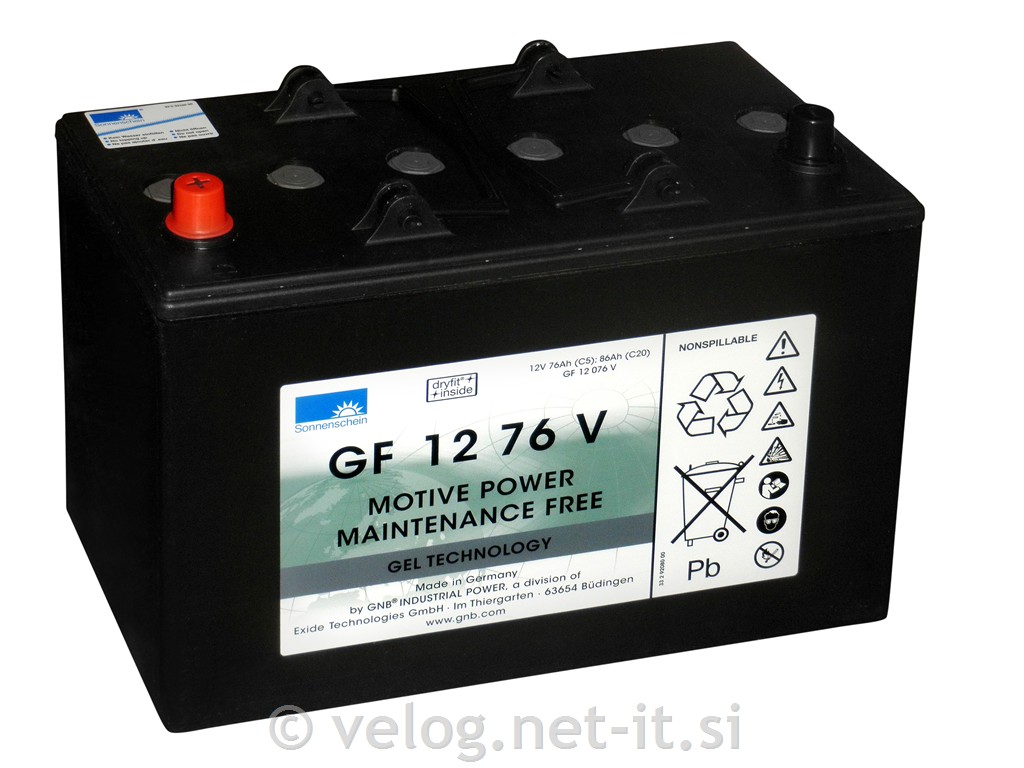 Gel akumulatorji Sonnenschein GF