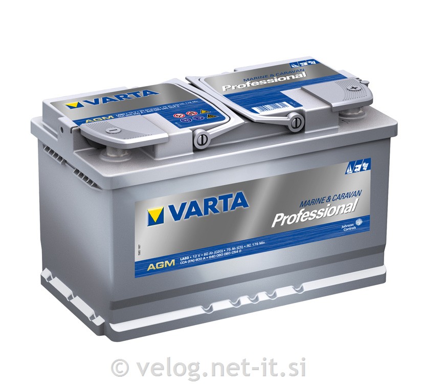 AGM akumulatorji za navtiko