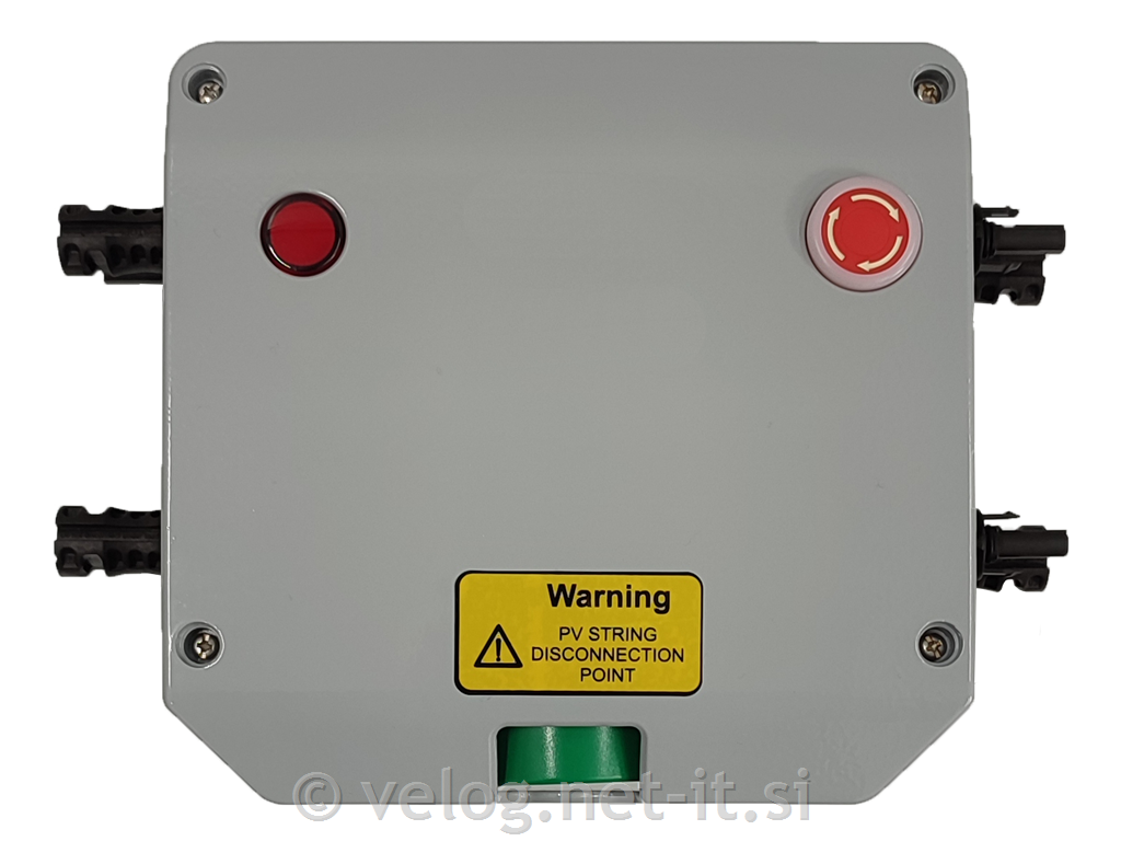 Protipožarna zaščita za sončne elektrarne