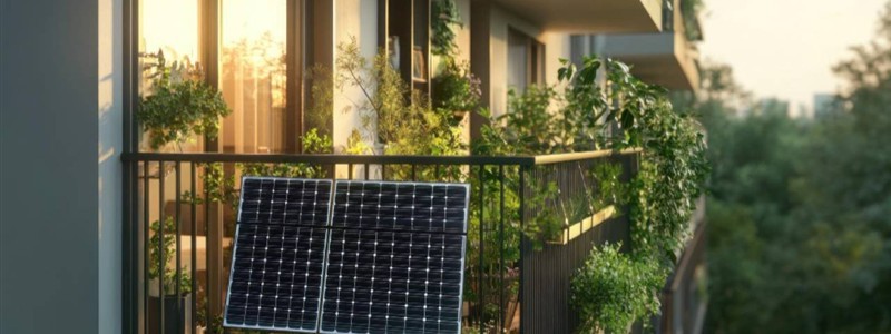 Balkonska sončna elektrarna je energetska samostojnost v stanovanju